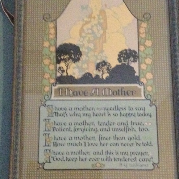 Vintage Mother framed poem - Picture 2 of 4